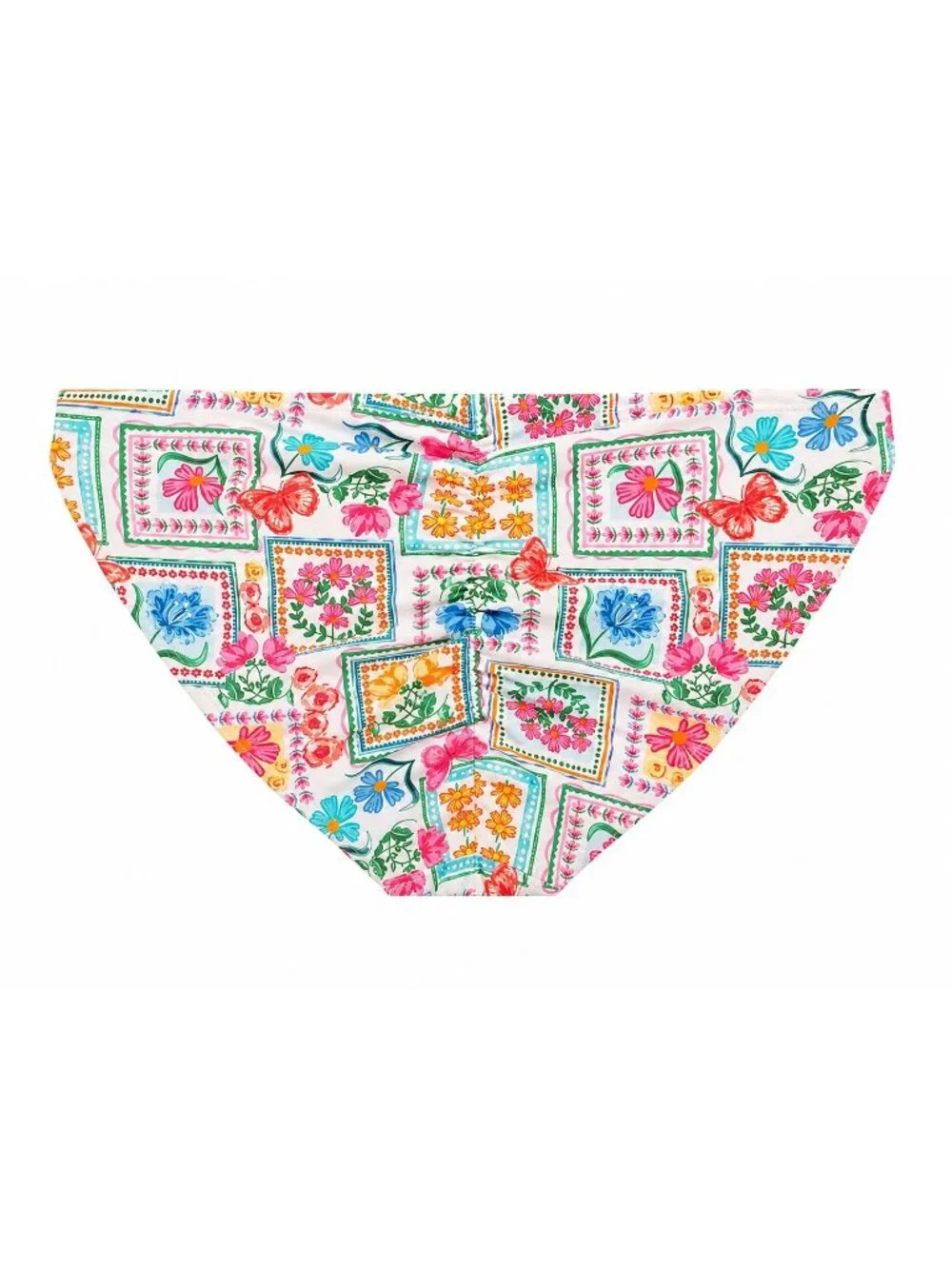 Women's Reversible High Waisted Shirred Bikini Bottoms Size XXL NWT